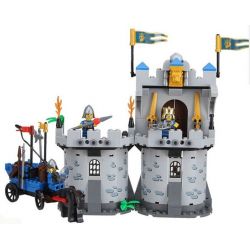 QMAN ENLIGHTEN KEEPPLEY 1019 non  TẤN CÔNG PHÁO ĐÀI TRONG RỪNG bộ đồ chơi xếp lắp ráp ghép mô hình Medieval Castle CASTLE KNIGHTS Chiến Tranh Trung Cổ 262 khối
