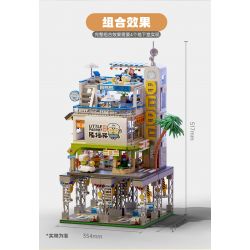 TOP TOY TC2006 2006 non  LITTLE PARROT BEBE PLAY MALL TẦNG 1 CỬA HÀNG TIỆN LỢI bộ đồ chơi xếp lắp ráp ghép mô hình Movie & Game Phim Và Trò Chơi