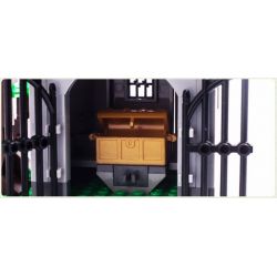 QMAN ENLIGHTEN KEEPPLEY 1019 non  TẤN CÔNG PHÁO ĐÀI TRONG RỪNG bộ đồ chơi xếp lắp ráp ghép mô hình Medieval Castle CASTLE KNIGHTS Chiến Tranh Trung Cổ 262 khối