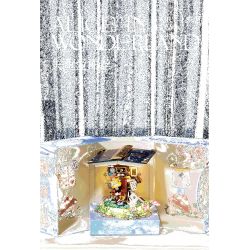 SEMBO 506171 non  ALICE KHÔNG TRỌNG LƯỢNG IN WONDERLAND bộ đồ chơi xếp lắp ráp ghép mô hình Disney Princess FAIRY TALE BOOK ALICE WONDERLAND Công Chúa 635 khối