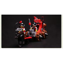 QMAN ENLIGHTEN KEEPPLEY 1019 non  TẤN CÔNG PHÁO ĐÀI TRONG RỪNG bộ đồ chơi xếp lắp ráp ghép mô hình Medieval Castle CASTLE KNIGHTS Chiến Tranh Trung Cổ 262 khối