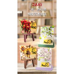 JAKI JK2803 2803 non  BÍ ???N SƯƠNG MÙ MỀM MẠI bộ đồ chơi xếp lắp ráp ghép mô hình