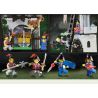 QMAN ENLIGHTEN KEEPPLEY 1019 non  TẤN CÔNG PHÁO ĐÀI TRONG RỪNG bộ đồ chơi xếp lắp ráp ghép mô hình Medieval Castle CASTLE KNIGHTS Chiến Tranh Trung Cổ 262 khối