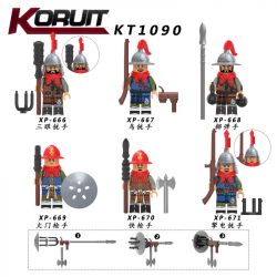 KORUIT KT1090 1090 XP non  TRẠI MÁY CHẾT bộ đồ chơi xếp lắp ráp ghép mô hình Collectable Minifigures Búp Bê Sưu Tầm