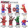 KORUIT KT1023 1023 XP non  HÀNG TRĂM NGƯỜI 8 LINH bộ đồ chơi xếp lắp ráp ghép mô hình Super Heroes Siêu Nhân Anh Hùng