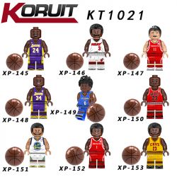 KORUIT KT1021 1021 XP non  NGÔI SAO BÓNG RỔ bộ đồ chơi xếp lắp ráp ghép mô hình Collectable Minifigures Búp Bê Sưu Tầm
