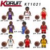 KORUIT KT1021 1021 XP non  NGÔI SAO BÓNG RỔ bộ đồ chơi xếp lắp ráp ghép mô hình Collectable Minifigures Búp Bê Sưu Tầm