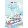SLUBAN M38-B1167 B1167 1167 M38B1167 38-B1167 non  GIẤC MƠ HỒNG BỮA TIỆC DU THUYỀN BÓNG bộ đồ chơi xếp lắp ráp ghép mô hình Girl PROM TACHT Con Gái 1108 khối