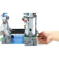 QMAN ENLIGHTEN KEEPPLEY 1022 non  PHÒNG THỦ CỔNG LÂU ĐÀI SƯ TỬ bộ đồ chơi xếp lắp ráp ghép mô hình Medieval Castle CASTLE KNIGHTS Chiến Tranh Trung Cổ 546 khối