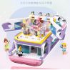 SLUBAN M38-B1167 B1167 1167 M38B1167 38-B1167 non  GIẤC MƠ HỒNG BỮA TIỆC DU THUYỀN BÓNG bộ đồ chơi xếp lắp ráp ghép mô hình Girl PROM TACHT Con Gái 1108 khối