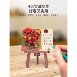 JAKI JK2801 2801 non  CUỘC SỐNG MỚI HẠNH PHÚC bộ đồ chơi xếp lắp ráp ghép mô hình