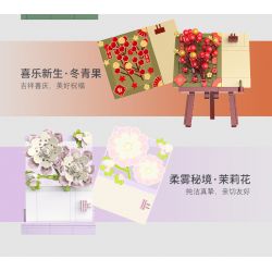 JAKI JK2801 2801 non  CUỘC SỐNG MỚI HẠNH PHÚC bộ đồ chơi xếp lắp ráp ghép mô hình