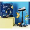 QIZHILE 93000 non  CÂN BẰNG GIẤC MƠ ĐẦY SAO bộ đồ chơi xếp lắp ráp ghép mô hình STARRY DREAM