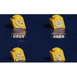 QIZHILE 93000 non  CÂN BẰNG GIẤC MƠ ĐẦY SAO bộ đồ chơi xếp lắp ráp ghép mô hình STARRY DREAM