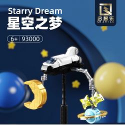 QIZHILE 93000 non  CÂN BẰNG GIẤC MƠ ĐẦY SAO bộ đồ chơi xếp lắp ráp ghép mô hình STARRY DREAM