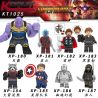 KORUIT KT1025 1025 XP non  HÀNG TRĂM NGƯỜI 8 LIÊN MINH AVENGERS bộ đồ chơi xếp lắp ráp ghép mô hình Super Heroes Siêu Nhân Anh Hùng