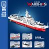 ZHEGAO QL2118 2118 non  052 KHU TRỤC HẠM bộ đồ chơi xếp lắp ráp ghép mô hình Military Army WARSHIPS FIGHTING PIONEER 052 DESTROYER Quân Sự Bộ Đội 1085 khối