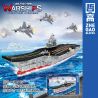 ZHEGAO QL2115 2115 non  HÀNG KHÔNG MẪU HẠM SƠN ĐÔNG bộ đồ chơi xếp lắp ráp ghép mô hình Military Army WARSHIPS FIGHTING PIONEER Quân Sự Bộ Đội 1261 khối