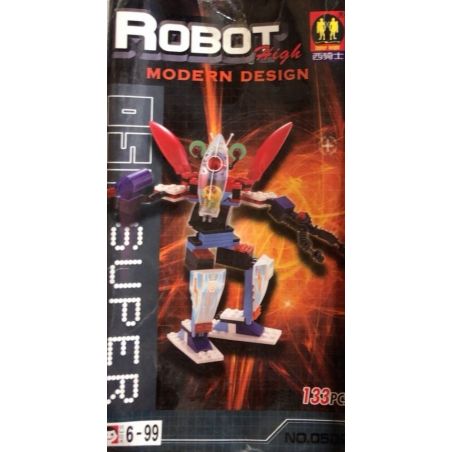 ZEPHYR KNIGHT 0509 non  ROBOT CAO bộ đồ chơi xếp lắp ráp ghép mô hình Space ROBOT HIGH Thám Hiểm Không Gian 113 khối