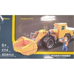 EPIROC ST14 non  XE NÂNG ST14 bộ đồ chơi xếp lắp ráp ghép mô hình City SCOOPTRAM ST14 Thành Phố 404 khối