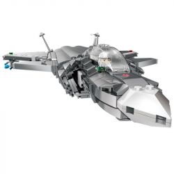 ZHEGAO QJ5071 5071 non  MÁY BAY CHIẾN ĐẤU J-20 bộ đồ chơi xếp lắp ráp ghép mô hình Military Army CHINESE FIGHTER Quân Sự Bộ Đội 1621 khối