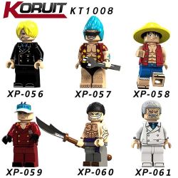 KORUIT XP KT1008 1008 non  MỘT MIÊNG bộ đồ chơi xếp lắp ráp ghép mô hình Collectable Minifigures Búp Bê Sưu Tầm
