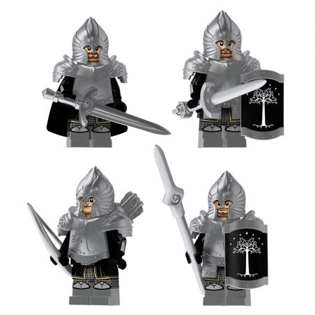 KORUIT KT1015 1015 XP non  SOLDIER JUSTU. bộ đồ chơi xếp lắp ráp ghép mô hình Collectable Minifigures Búp Bê Sưu Tầm