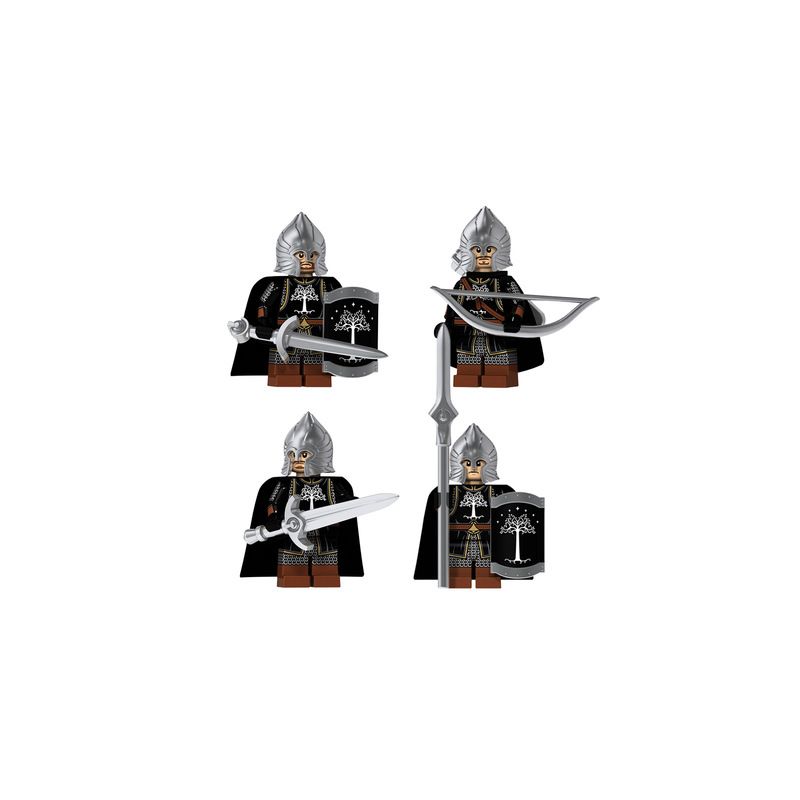KORUIT KT1014 1014 XP non  SOLDIER JUSTU. bộ đồ chơi xếp lắp ráp ghép mô hình Collectable Minifigures Búp Bê Sưu Tầm