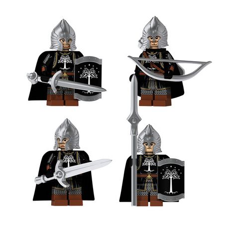KORUIT KT1014 1014 XP non  SOLDIER JUSTU. bộ đồ chơi xếp lắp ráp ghép mô hình Collectable Minifigures Búp Bê Sưu Tầm
