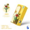 ZHEGAO 01029 non  MẶT TRỜI TRÊN MỌI NẺO ĐƯỜNG bộ đồ chơi xếp lắp ráp ghép mô hình Flowers SHINING ALL THE WAY Hoa 532 khối