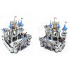 QMAN ENLIGHTEN KEEPPLEY 1023 non  BAO VÂY LÂU ĐÀI NHÀ VUA bộ đồ chơi xếp lắp ráp ghép mô hình Medieval Castle LION CASTLE Chiến Tranh Trung Cổ 1393 khối