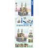 ZHEGAO 00967 non  BẮC KINH SHENGHE LANE NHÀ THỜ MỚI bộ đồ chơi xếp lắp ráp ghép mô hình Buildings 5373 khối