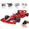 MouldKing 18024A 18024B Mould King 18024A 18024B non  XE CÔNG THỨC MỘT bộ đồ chơi xếp lắp ráp ghép mô hình Speed Champions Racing Cars FORMULA 1 Đua Xe Công Thức 1065 khối