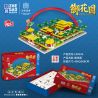 FUN IMAGINATION LZ8243 8243 ZHEGAO LZ8268 8268 non  KHU VƯỜN HOÀNG GIA bộ đồ chơi xếp lắp ráp ghép mô hình Buildings IMPERIAL GARDEN 3334 khối