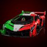 K BOX 10222 10222B 10522 ZAPE 10532 non  LAMBORGINI VENENO tỷ lệ 1:8 bộ đồ chơi xếp lắp ráp ghép mô hình LAMBORGHINI VENENO 3611 khối