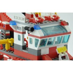 QMAN ENLIGHTEN KEEPPLEY 909 non  TÀU CỨU HỎA LỚN TRÊN BIỂN bộ đồ chơi xếp lắp ráp ghép mô hình City FIRE RESCUE MULTI-FUNCTION SHIP Thành Phố 359 khối
