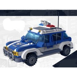 QMAN ENLIGHTEN KEEPPLEY 1117 non  CẢNH SÁT PHỐI HỢP TRUY BẮT TỘI PHẠM bộ đồ chơi xếp lắp ráp ghép mô hình City HIGHWAY PURSUIT Thành Phố 394 khối