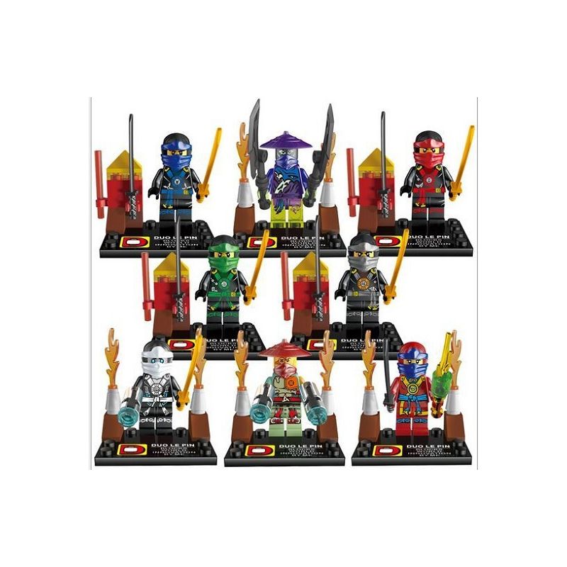 DUO LE PIN DLP9008 9008 non  PHANTOM NINJA. bộ đồ chơi xếp lắp ráp ghép mô hình The  Ninjago Movie Ninja Lốc Xoáy
