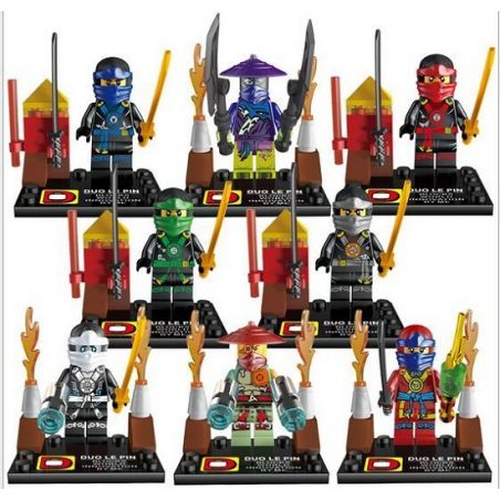 DUO LE PIN DLP9008 9008 non  PHANTOM NINJA. bộ đồ chơi xếp lắp ráp ghép mô hình The  Ninjago Movie Ninja Lốc Xoáy