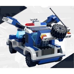 QMAN ENLIGHTEN KEEPPLEY 1117 non  CẢNH SÁT PHỐI HỢP TRUY BẮT TỘI PHẠM bộ đồ chơi xếp lắp ráp ghép mô hình City HIGHWAY PURSUIT Thành Phố 394 khối