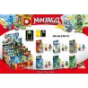 DUO LE PIN DLP9010 9010 non  CRYSTAL PHANTOM NINJA MINIFIGURES 6 LOẠI bộ đồ chơi xếp lắp ráp ghép mô hình The  Ninjago Movie Ninja Lốc Xoáy