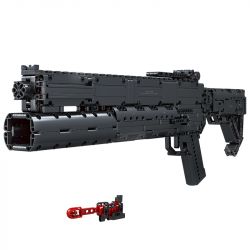 MouldKing 14014 Mould King 14014 non  SÚNG LỰU ĐẠN bộ đồ chơi xếp lắp ráp ghép mô hình Gun GRENADE GUN 1333 khối