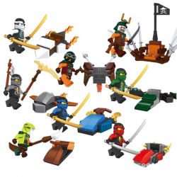 DUO LE PIN DLP9019 9019 non  PHANTOM NINJA. bộ đồ chơi xếp lắp ráp ghép mô hình The  Ninjago Movie Ninja Lốc Xoáy