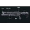 MouldKing 14014 Mould King 14014 non  SÚNG LỰU ĐẠN bộ đồ chơi xếp lắp ráp ghép mô hình Gun GRENADE GUN 1333 khối