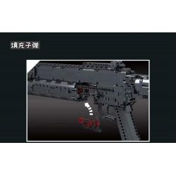 MouldKing 14014 Mould King 14014 non  SÚNG LỰU ĐẠN bộ đồ chơi xếp lắp ráp ghép mô hình Gun GRENADE GUN 1333 khối