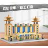 FUN IMAGINATION LZ8214 8214 non  GA XE LỬA BẮC KINH bộ đồ chơi xếp lắp ráp ghép mô hình Buildings 3569 khối