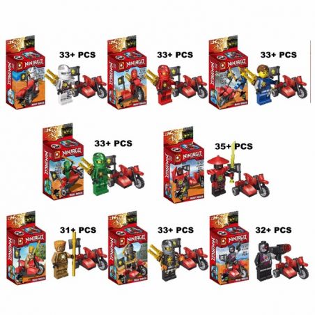 DUO LE PIN DLP9028 9028 non  PHANTOM NINJA. bộ đồ chơi xếp lắp ráp ghép mô hình The  Ninjago Movie Ninja Lốc Xoáy
