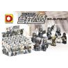 DUO LE PIN DLP9038 9038 non  KẺ TẤN CÔNG KINH DỊ CỨU HỘ CON TIN bộ đồ chơi xếp lắp ráp ghép mô hình Military Army Quân Sự Bộ Đội