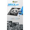 GOBRICKS GP01 non  NGHỆ THUẬT PIXEL VỚI KHẢ NĂNG VÔ HẠN bộ đồ chơi xếp lắp ráp ghép mô hình Art BRICK ART 2912 khối