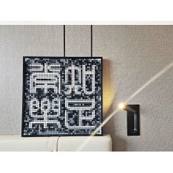 GOBRICKS GP01 non  NGHỆ THUẬT PIXEL VỚI KHẢ NĂNG VÔ HẠN bộ đồ chơi xếp lắp ráp ghép mô hình Art BRICK ART 2912 khối